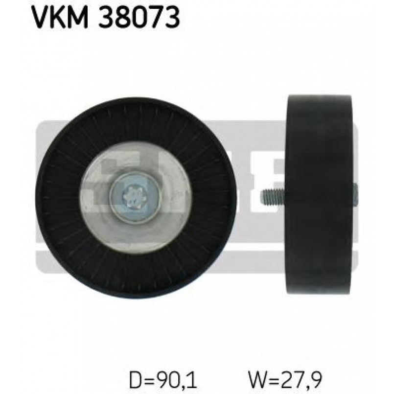 VKM 38073 SKF Ролик модуля натягувача ременя